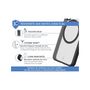Voir la diapositive 3 : FORCE CASE Coque Samsung S24FE MagSafe Air frost Noire
