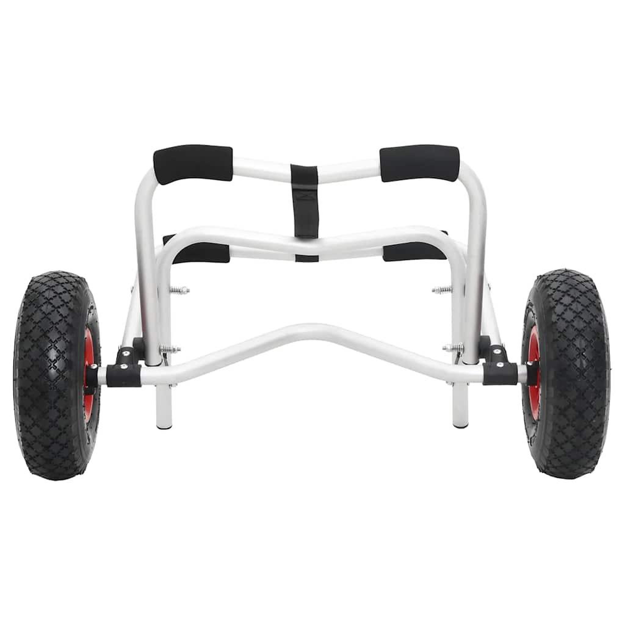 Voir la diapositive 5 : VIDAXL Chariot pour kayak pliable 45 kg aluminium