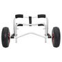 Voir la diapositive 5 : VIDAXL Chariot pour kayak pliable 45 kg aluminium
