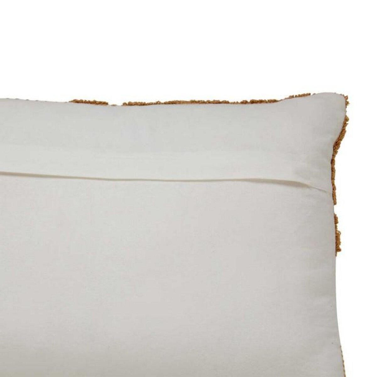 ATMOSPHERA Coussin Déco Tufté  Poppy  38x58cm Beige Lin