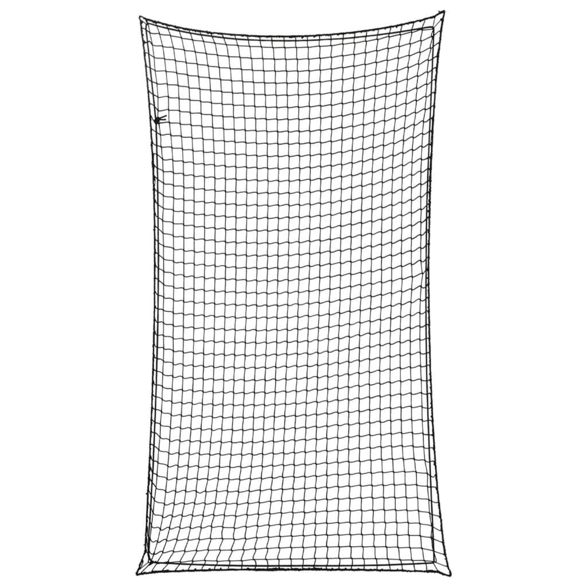 VIDAXL Filet pour remorque avec corde elastique noir 2,7x1,5 m PP