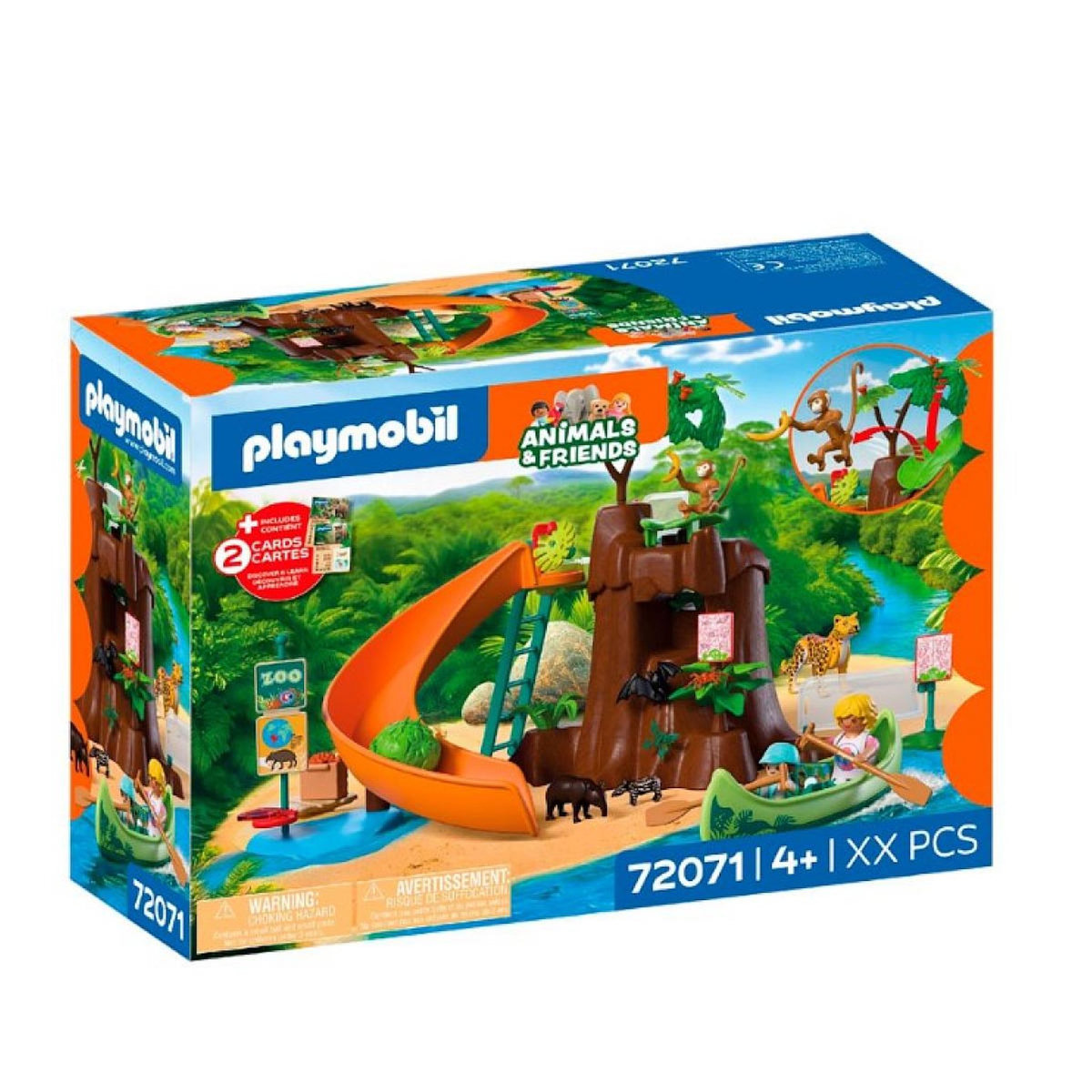 PLAYMOBIL 72071 Zoo : Au cœur de la jungle