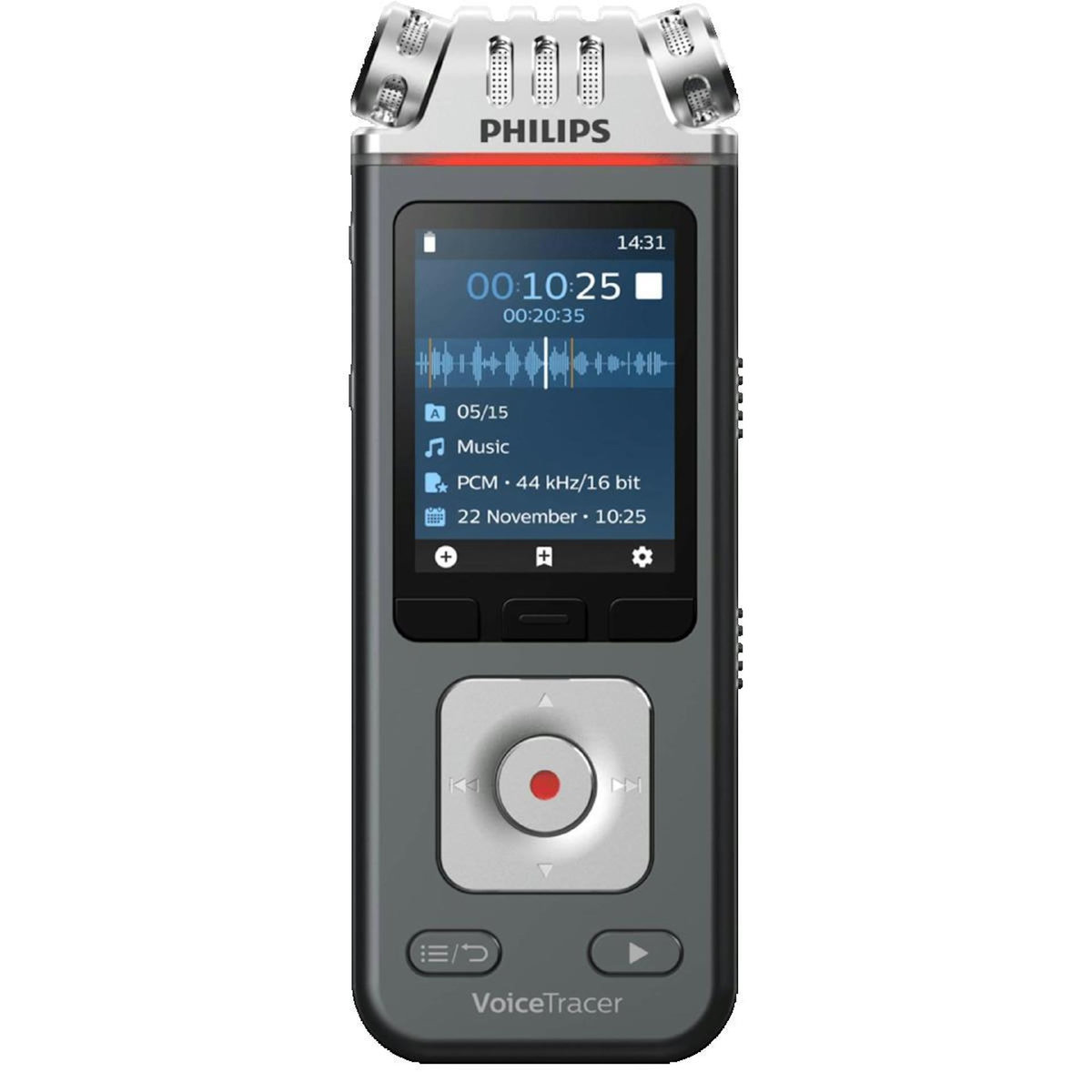 Philips Dictaphone Philips Voice Tracer DVT7110/00 haute fidélité