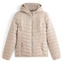Voir la diapositive 3 : INEXTENSO Doudoune légère avec capuche marron taupe femme