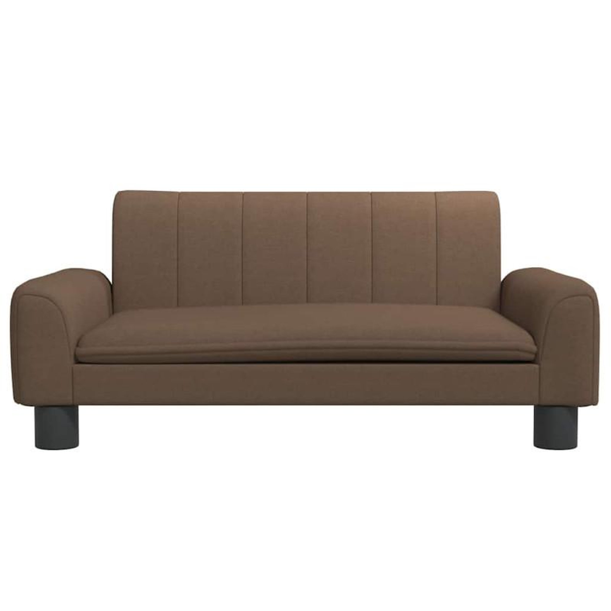 Voir la diapositive 3 : VIDAXL Lit pour chien marron 70x45x30 cm tissu