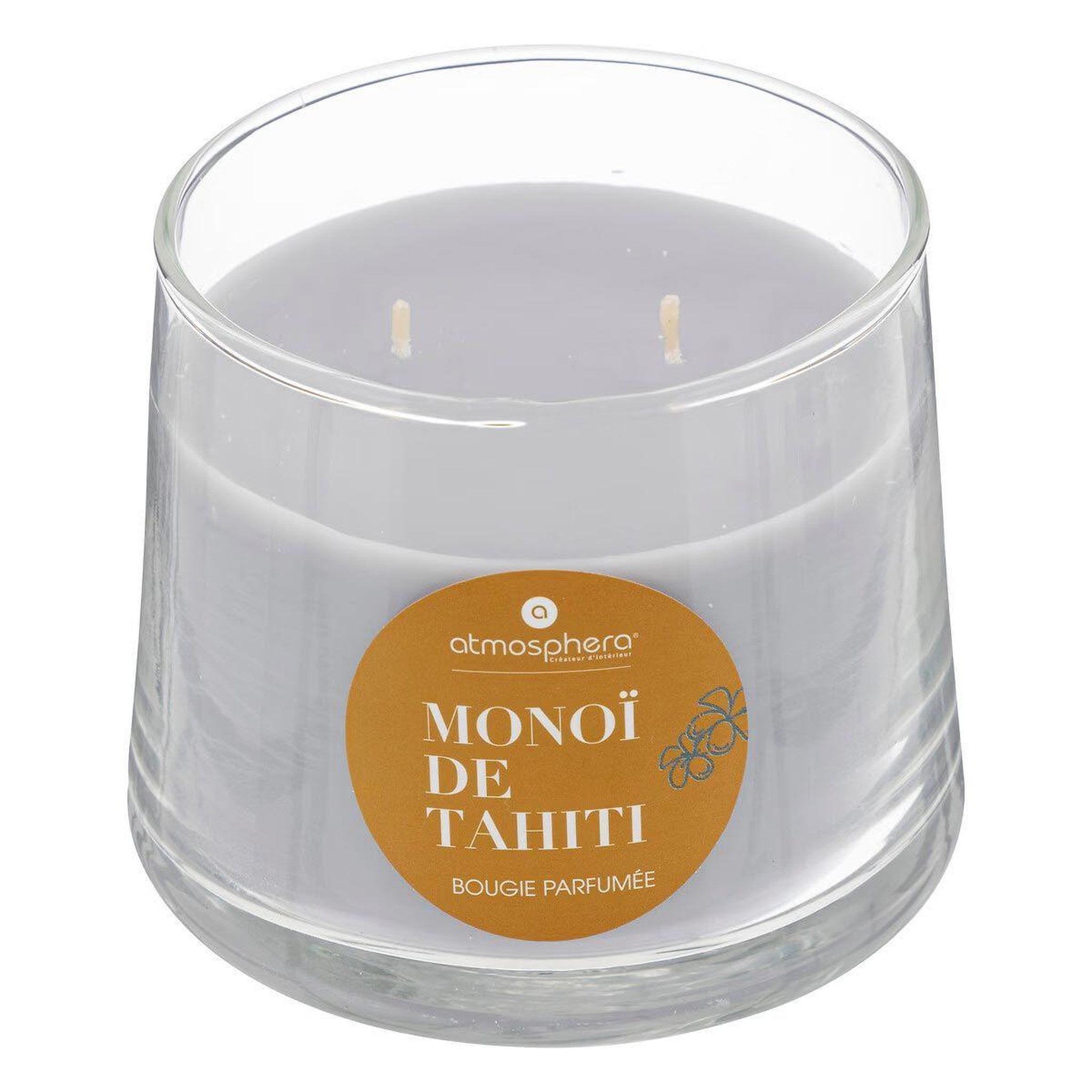 ATMOSPHERA Bougie parfumée en verre  izor  300g monoï
