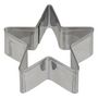 Voir la diapositive 6 : FIVE Lot de 5 Emporte-Pièces  Étoile de Noël  26cm Argent