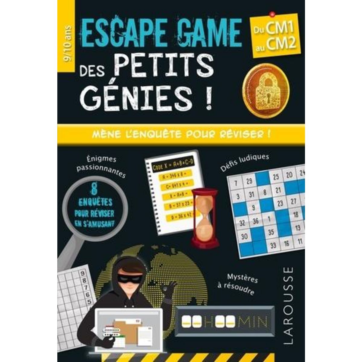 ESCAPE GAME DES PETITS GENIES ! DU CM1 AU CM2, Monhard Mallory
