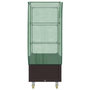 Voir la diapositive 5 : VIDAXL Jardiniere surelevee avec housse et roues aspect rotin