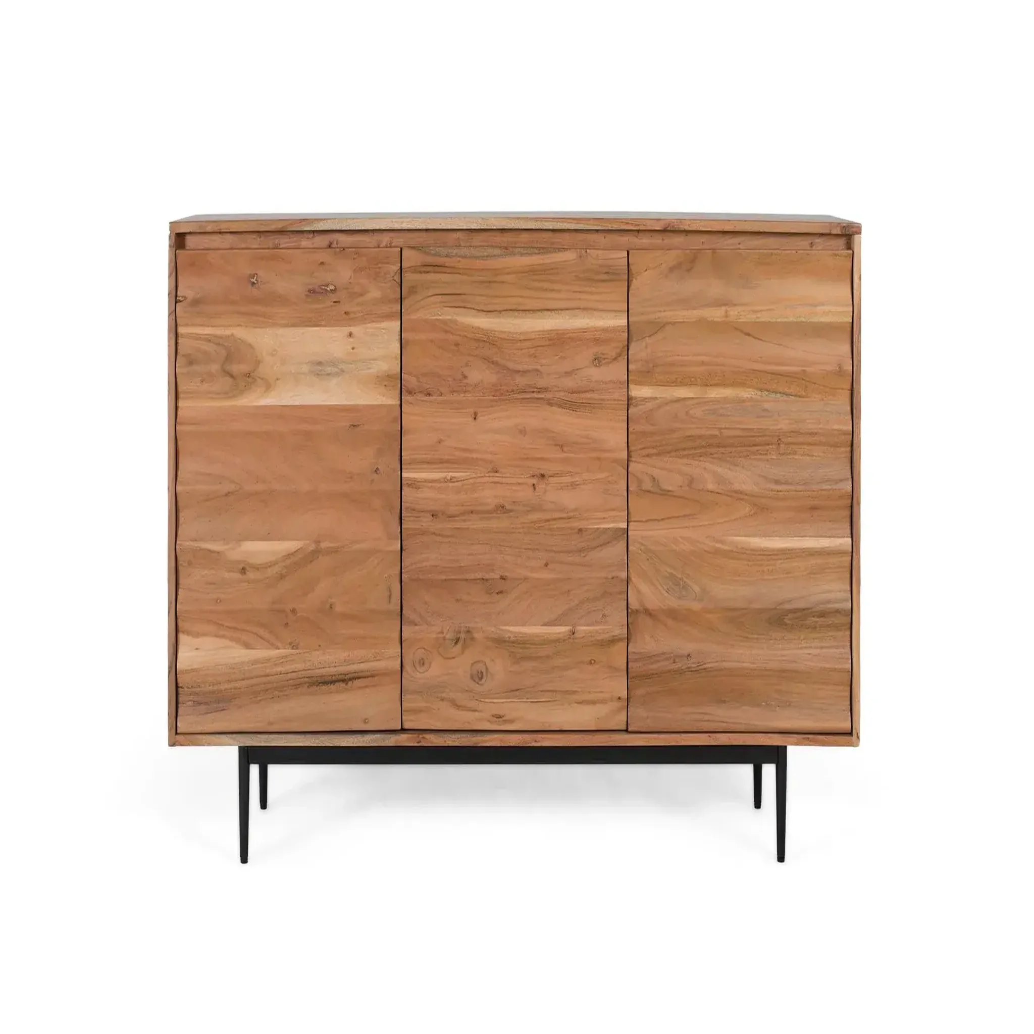 GINER Y COLOMER SL Buffet en bois d'acacia massif 145cm style rustique moderne