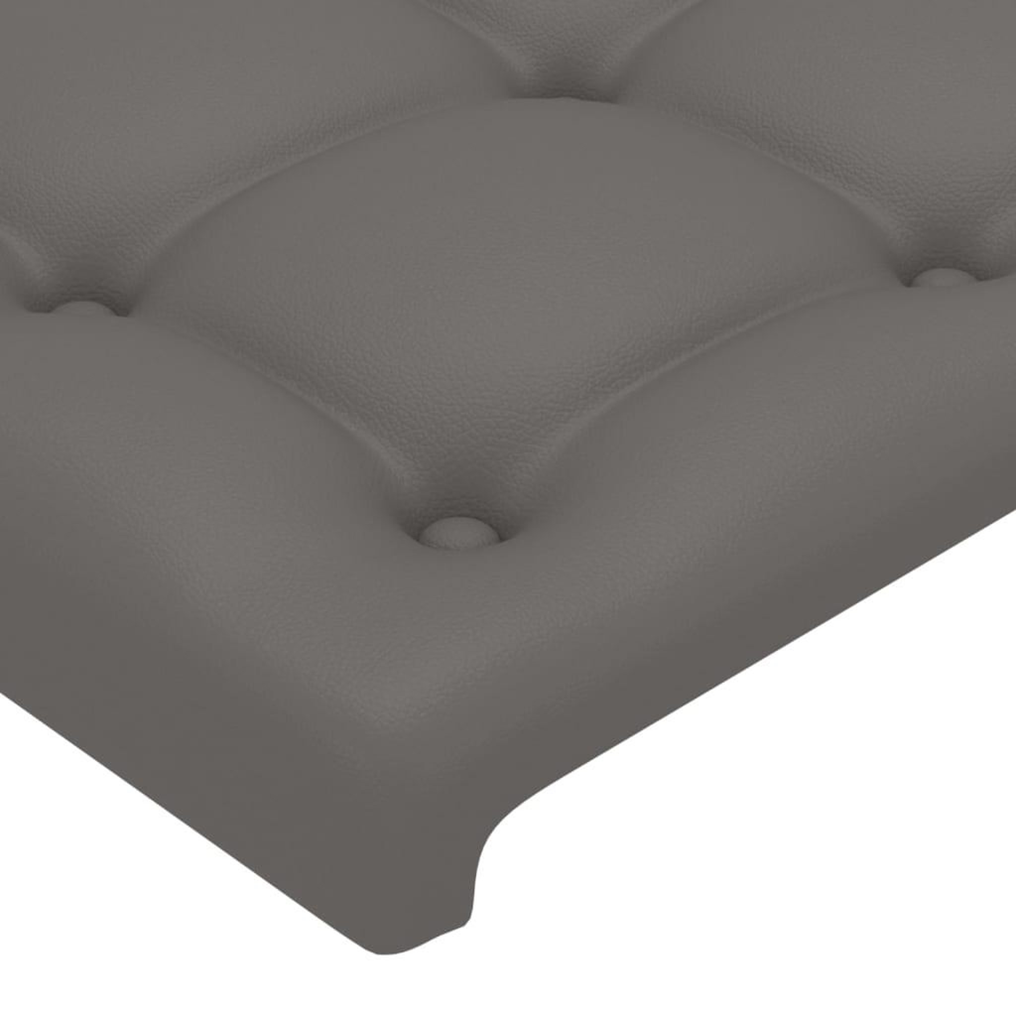 Voir la diapositive 4 : VIDAXL Tetes de lit 4 pcs Gris 72x5x78/88 cm Similicuir