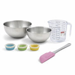ZENKER Set de 104 ustensiles de pâtisserie moules à gâteaux bols spatule et verre doseur Zenker Smart Pastry