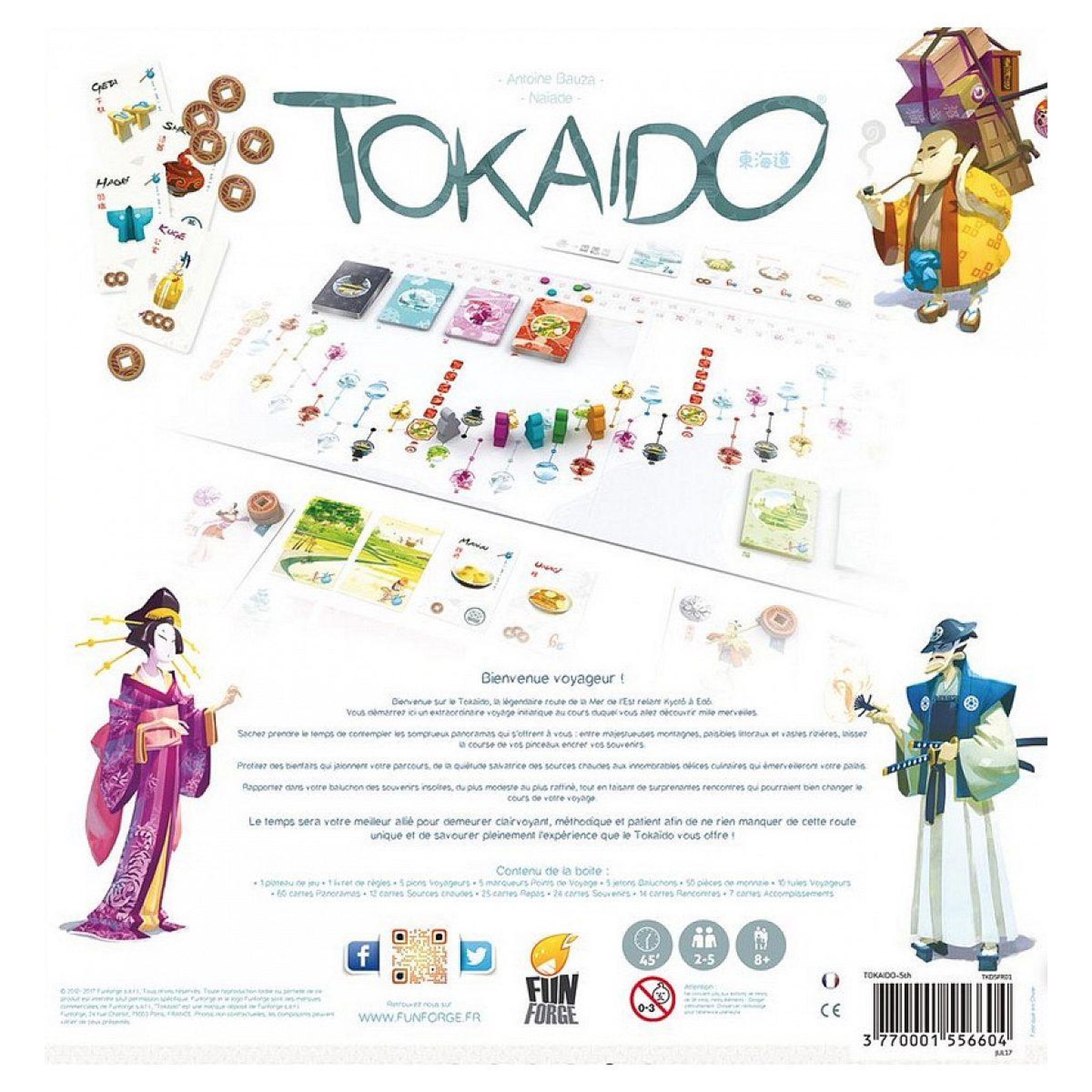 Voir la diapositive 3 : Asmodee Jeu tokaido edition anniversaire