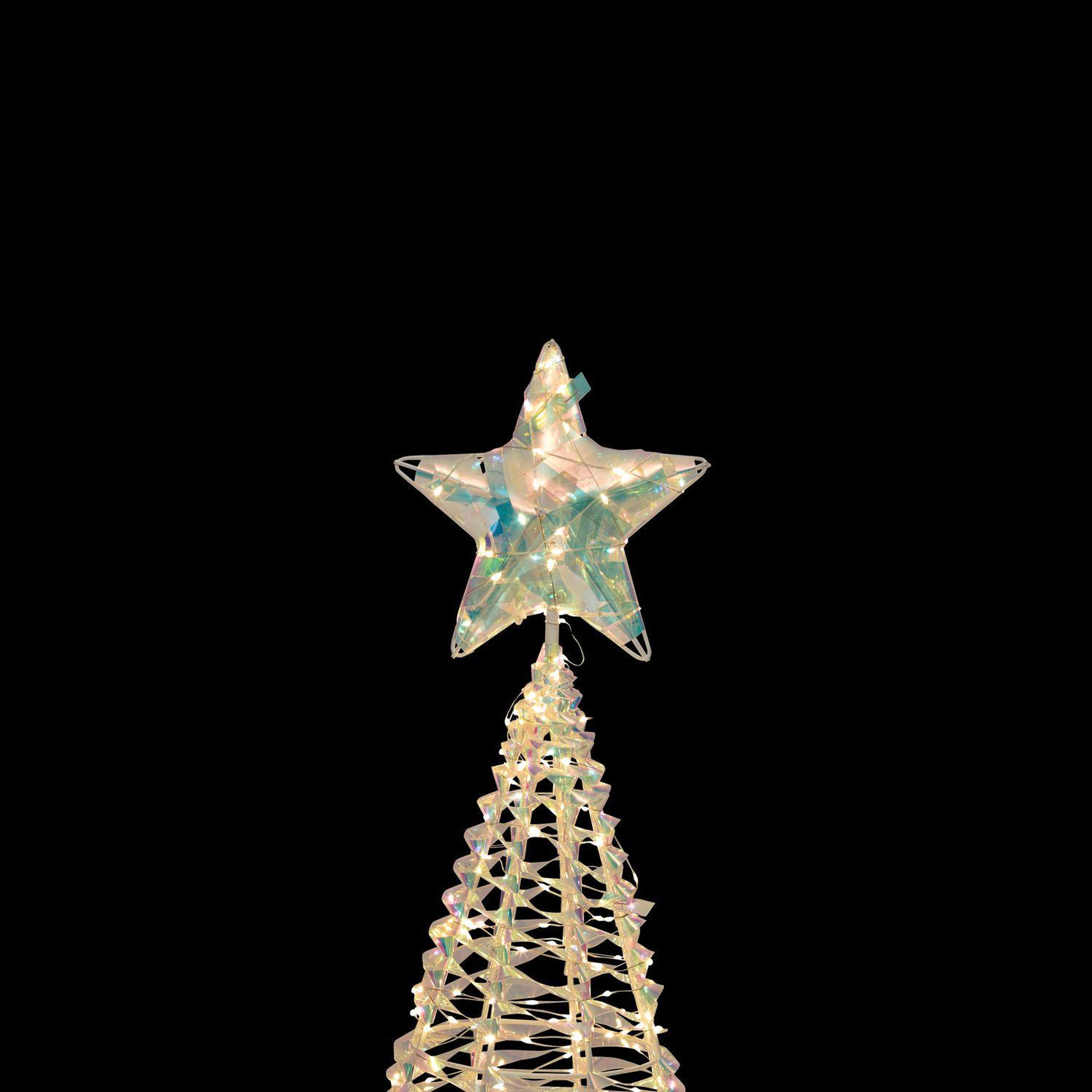 Voir la diapositive 3 : FEERIC LIGHT & CHRISTMAS Sapin de noël lumineux d'extérieur 960 led - h. 152 cm