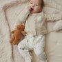 Voir la diapositive 6 : Petit Béguin Ensemble gilet et pantalon bébé en velours Câlins