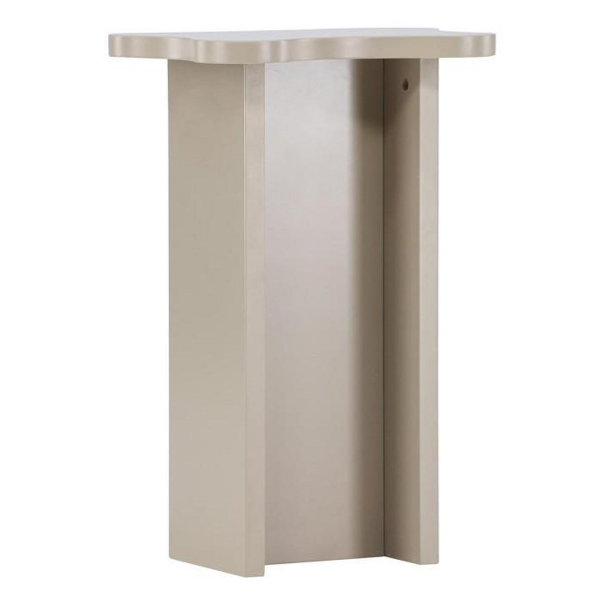 Paris Prix Table d'Appoint Design  Molde  62cm Beige
