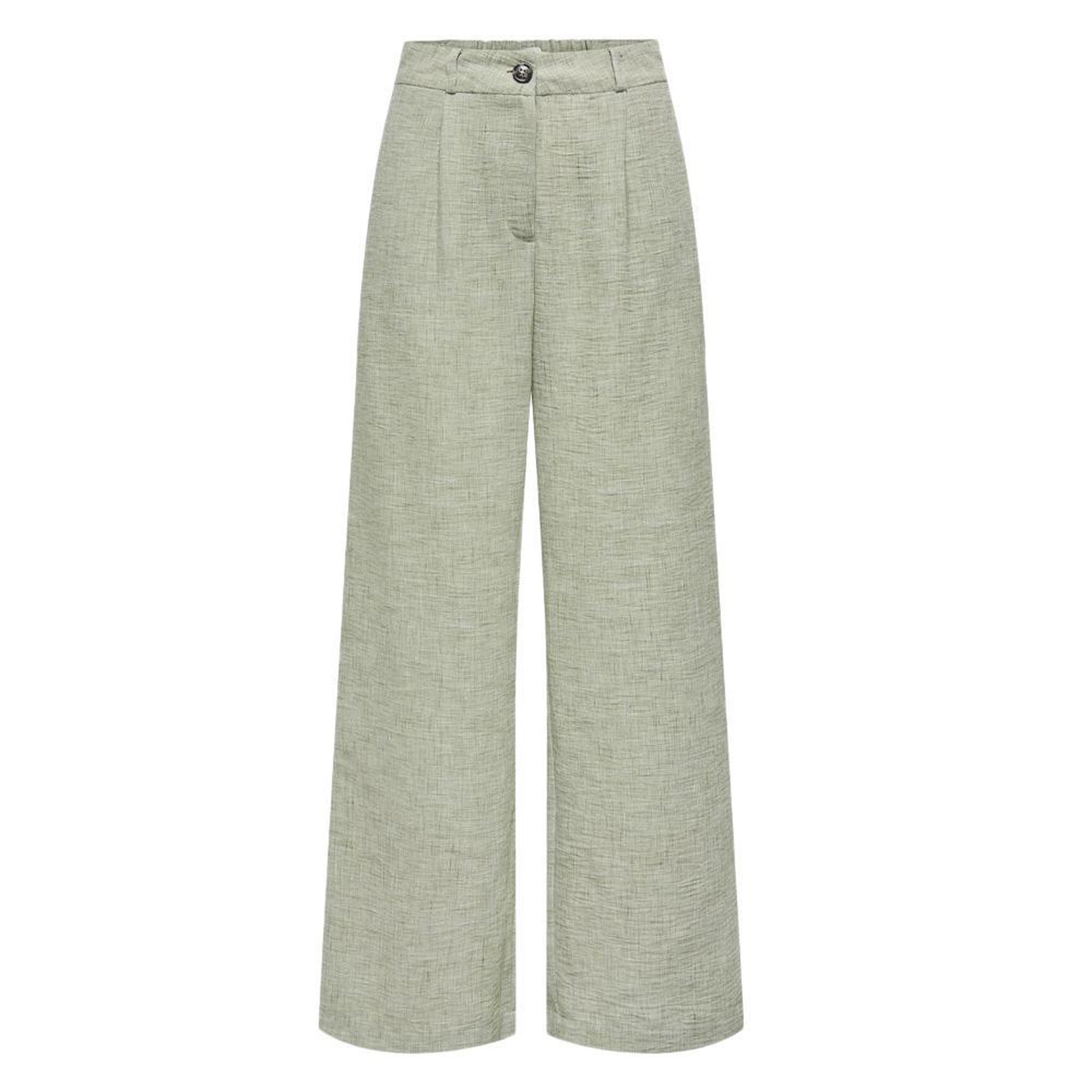 JACQUELINE DE YONG Pantalon  fluide Femme JDY Bruce. Coloris disponibles : Vert