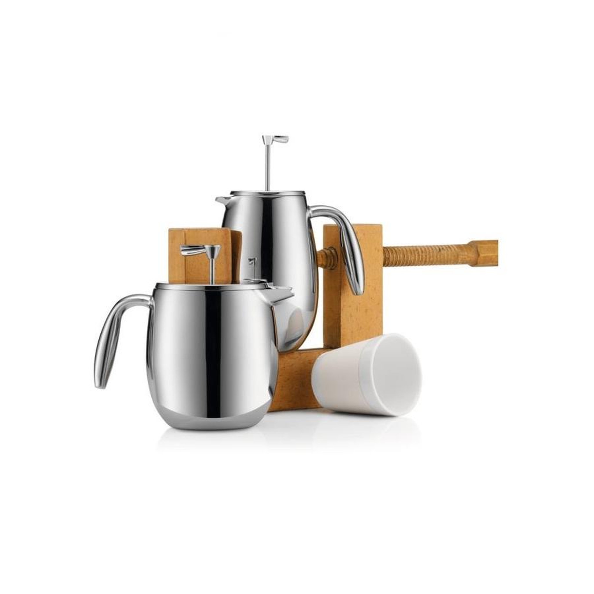 Voir la diapositive 2 : Bodum Cafetière à piston 4 tasses 0.5l inox - 11055-16