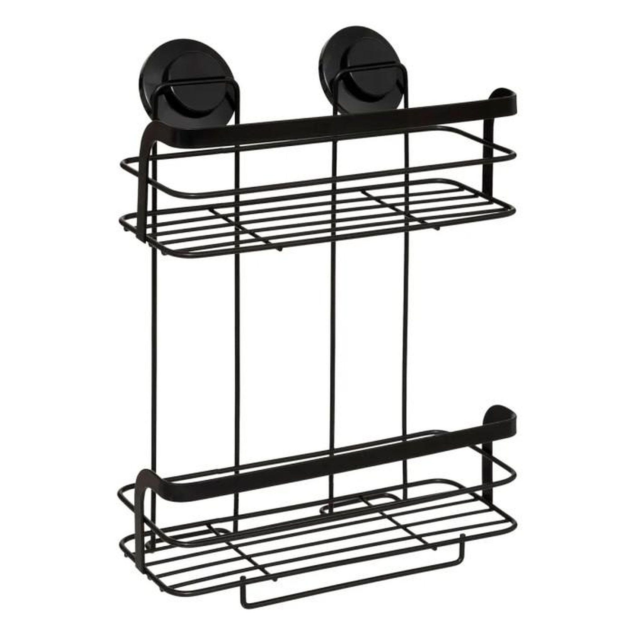 FIVE Étagère de Douche 2 Niveaux  Venterra  34cm Noir