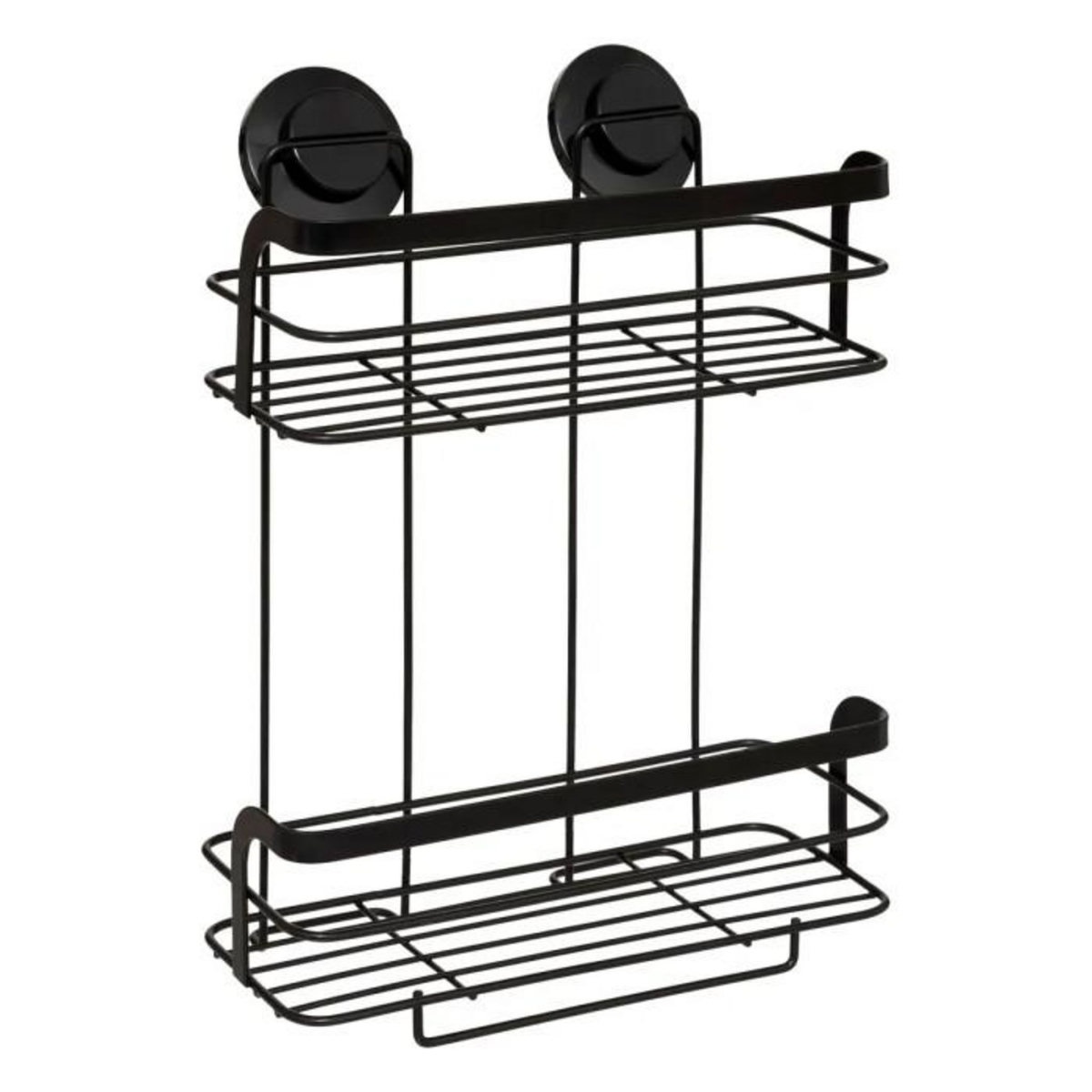 FIVE Étagère de Douche 2 Niveaux  Venterra  34cm Noir