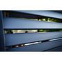 Voir la diapositive 2 : OMBREA Panneau brise-vue 1m anthracite Aluminium pour pergola bioclimatique OMBREA®