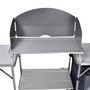Voir la diapositive 4 : VIDAXL Unite de cuisine de camping pliable avec pare-vent Aluminium