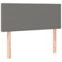 Voir la diapositive 2 : VIDAXL Tete de lit Gris fonce 90x5x78/88 cm Tissu