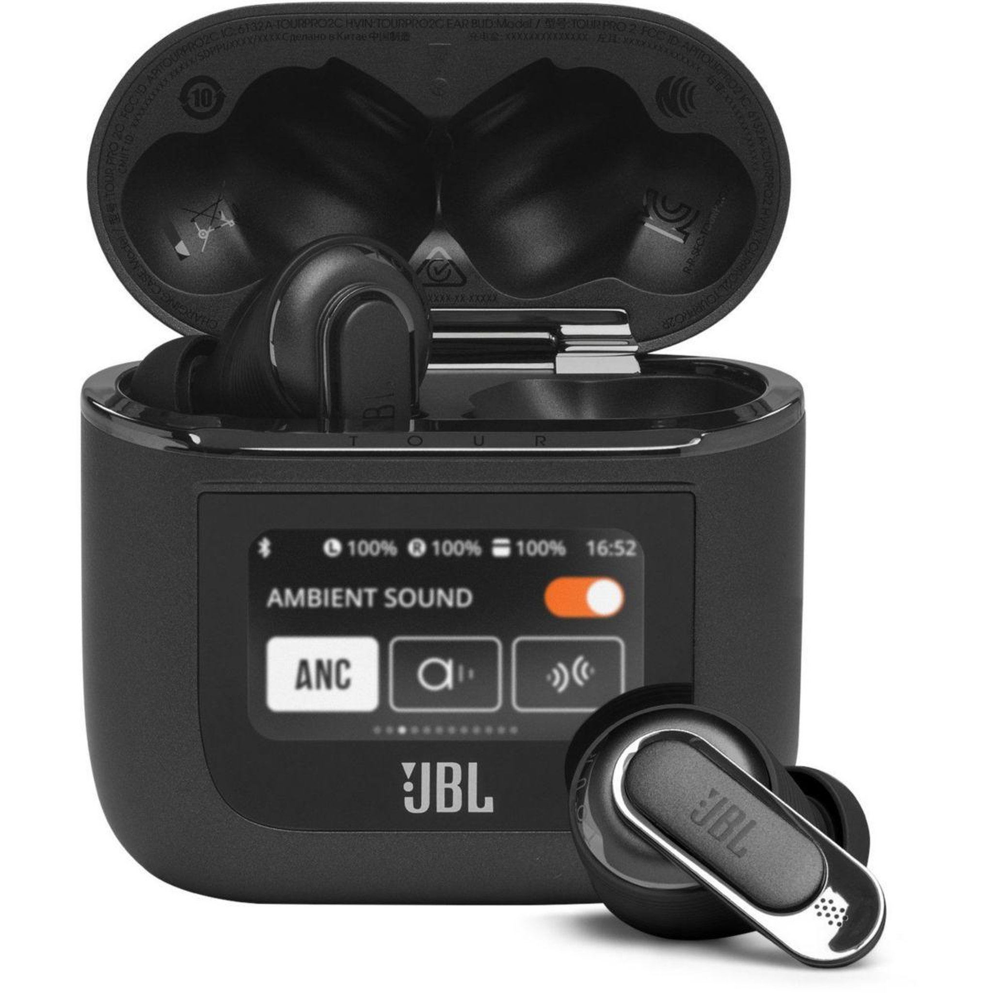 JBL Ecouteurs TOUR PRO 2 Noir