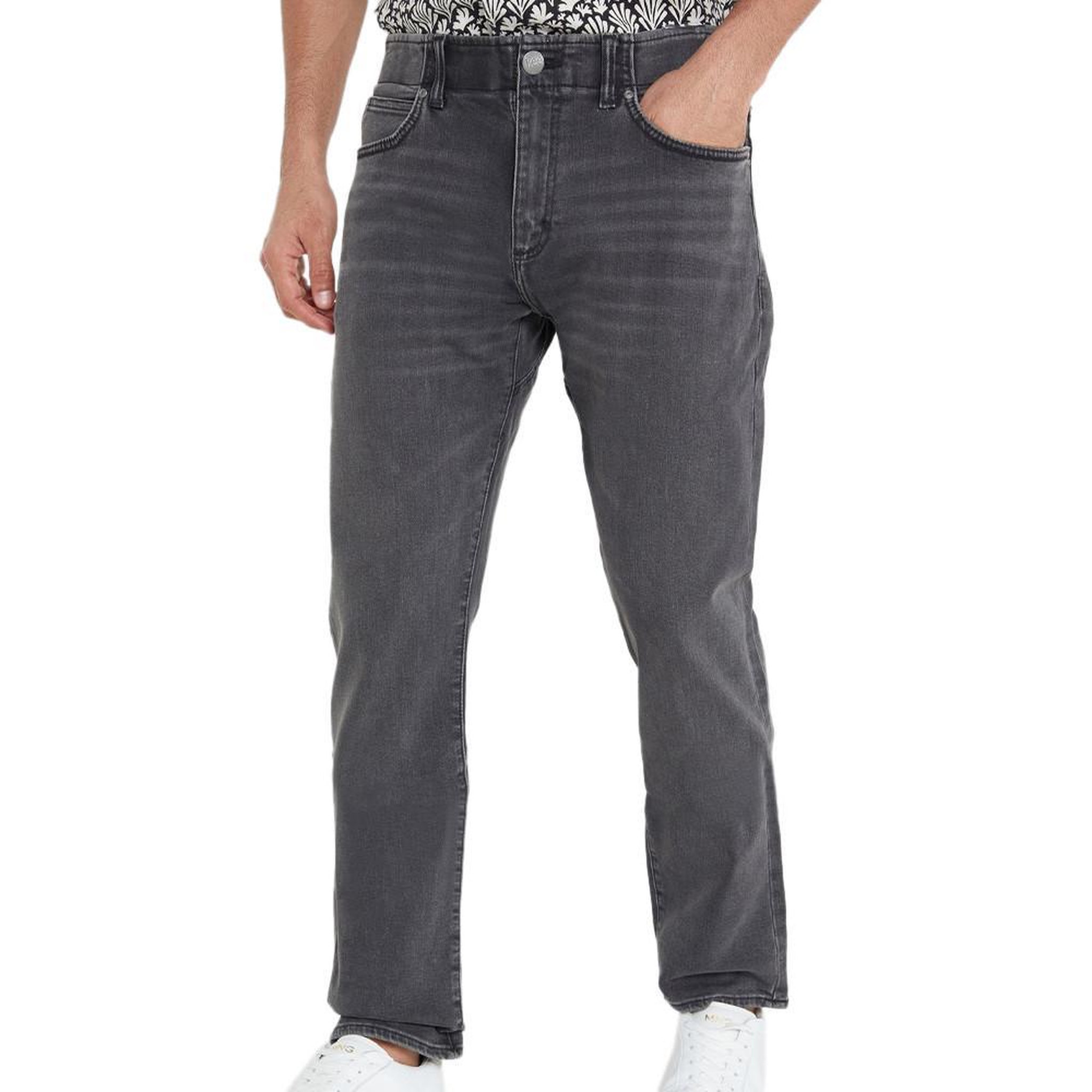 Voir la diapositive 2 : LEE Jean slim gris homme lee forge