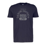 DIESEL T Shirt  Homme Diesel A12248. Coloris disponibles : Bleu
