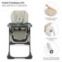 Voir la diapositive 9 : KINDERKRAFT Chaise haute 2en1 TUMMIE