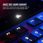 Voir la diapositive 2 : Corsair Clavier gamer sans fil K100 AIR Wireless