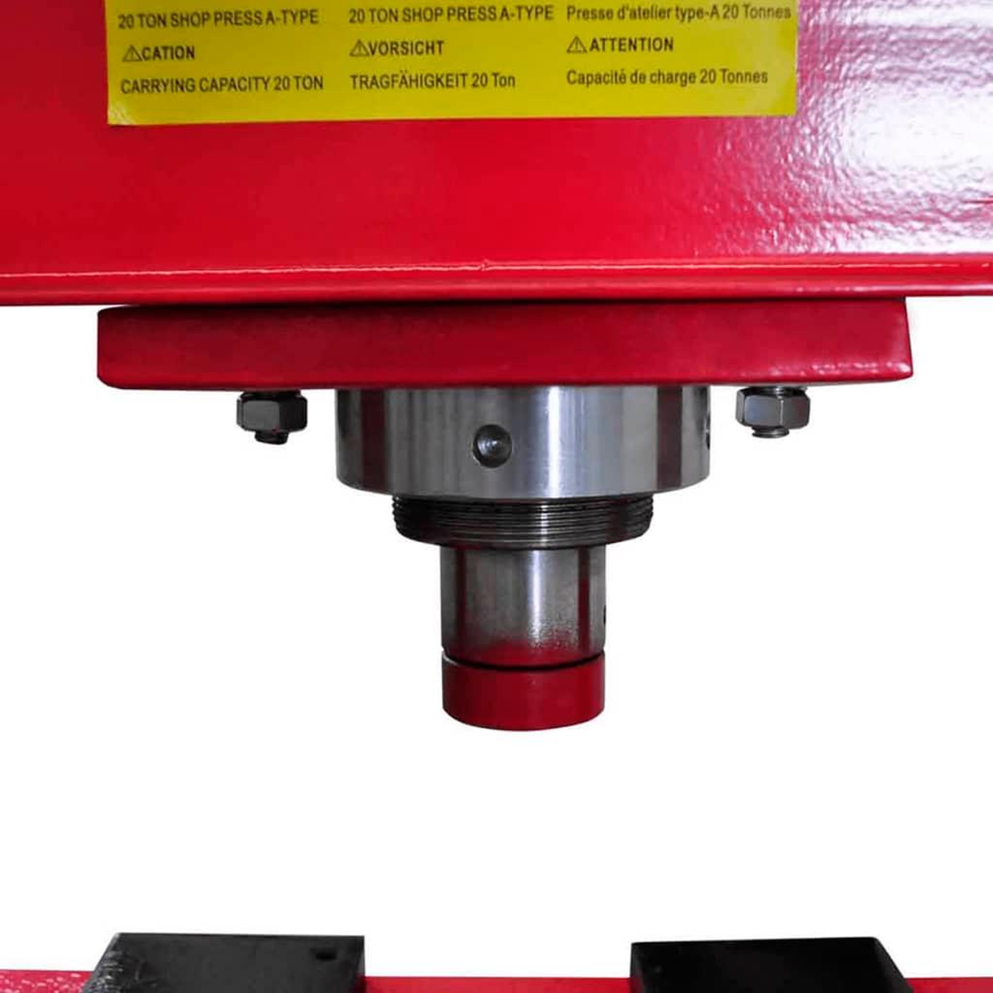 Voir la diapositive 4 : VIDAXL Presse hydraulique d'atelier 20T