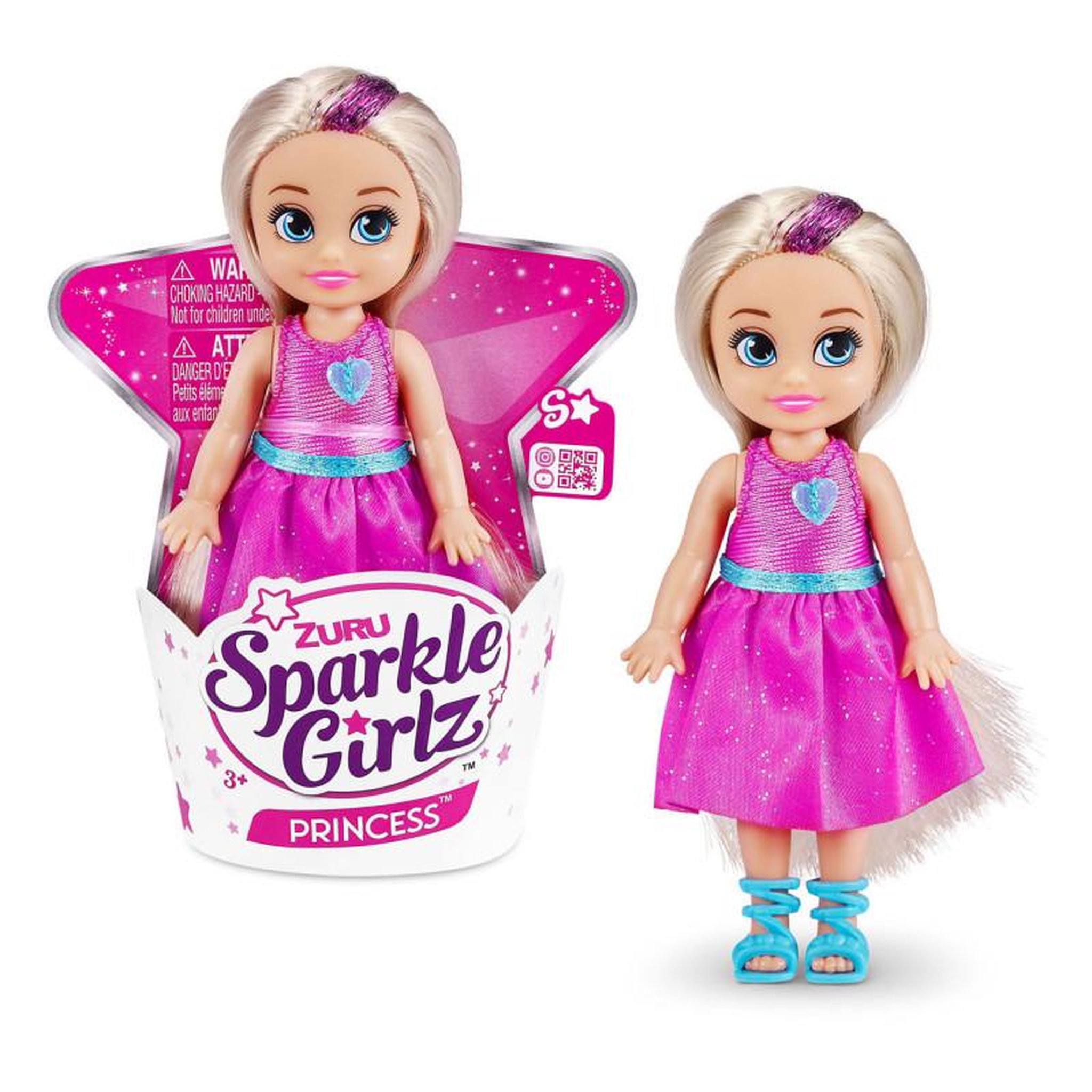 Voir la diapositive 3 : ZURU ZURU Sparkle Girlz Princess Cupcake 10015TQ3-2022