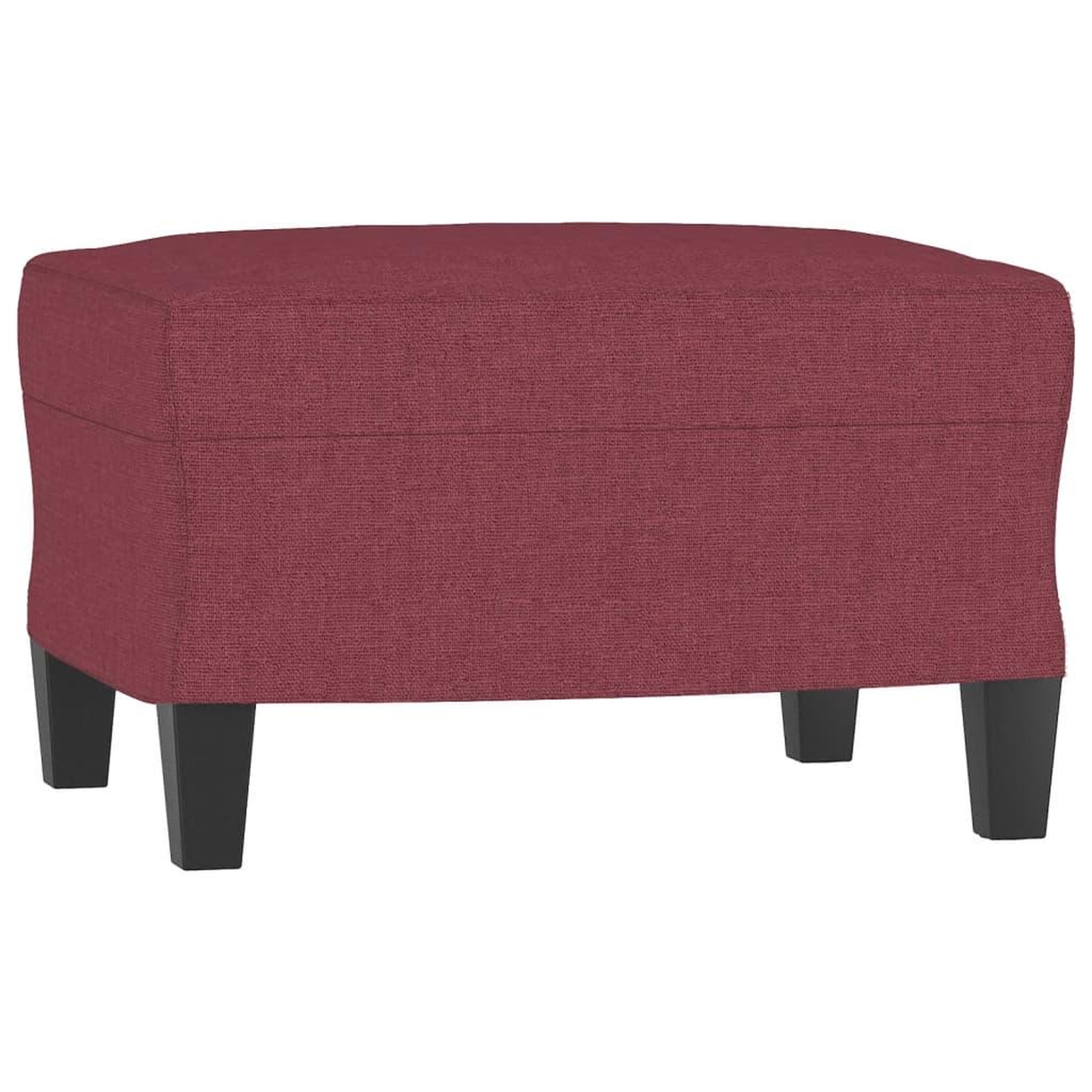 Voir la diapositive 5 : VIDAXL Ensemble de canapes 3 pcs rouge bordeaux tissu