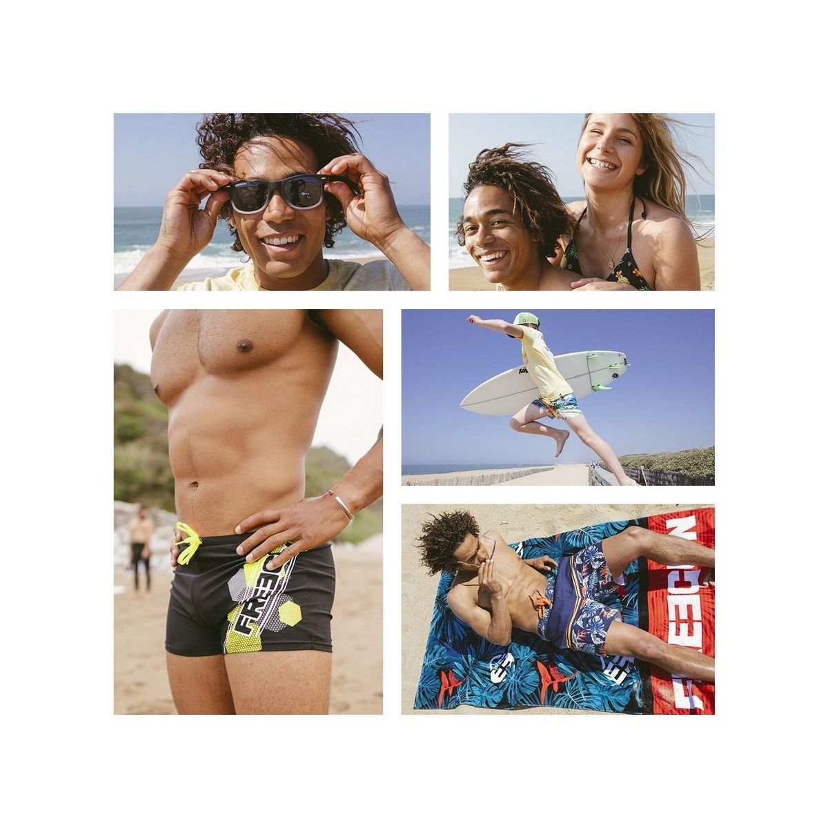 FREEGUN Shorty de bain homme