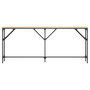 Voir la diapositive 4 : VIDAXL Table console chene sonoma 180x23x75 cm bois d'ingenierie