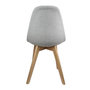 Voir la diapositive 4 : Paris Prix Lot de 2 Chaises Scandinave  Osaka  87cm Gris