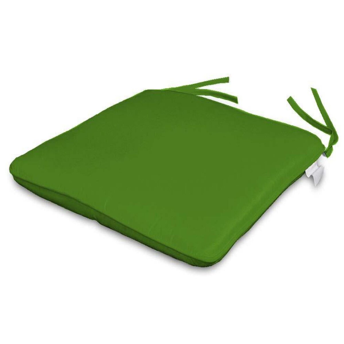 Habitat et Jardin Lot de 2 assises 35 x 35 cm coloris Vert Anis