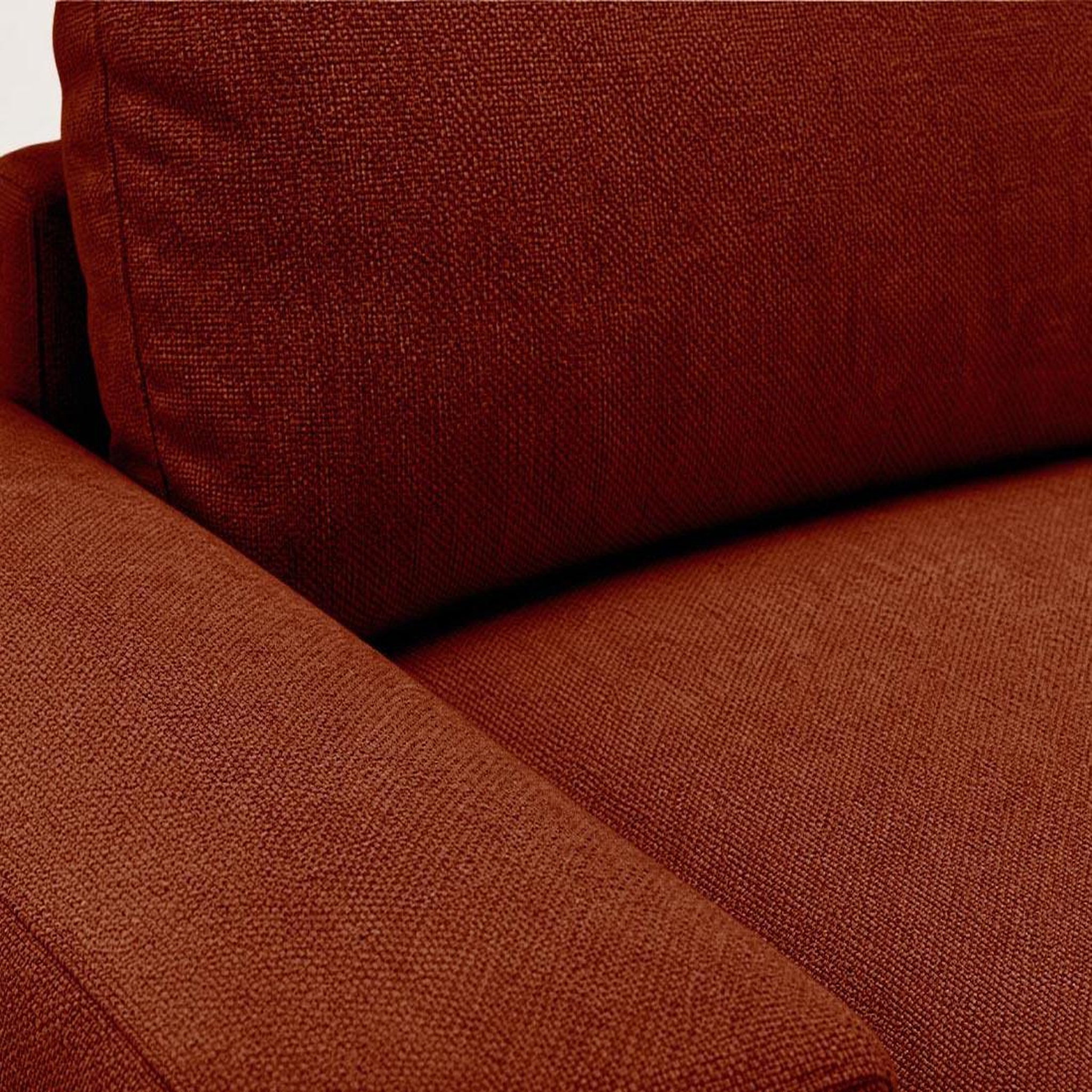 Voir la diapositive 6 : BEST MOBILIER Tama - canapé d'angle gauche 4 places convertible avec coffre en tissu