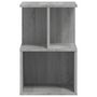 Voir la diapositive 5 : VIDAXL Table de chevet Sonoma gris 35x35x55 cm Bois d'ingenierie