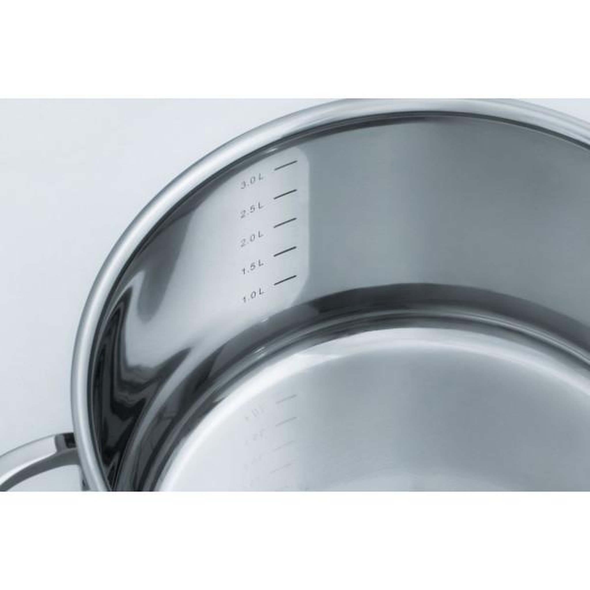 Voir la diapositive 5 : GSW Batterie de cuisine - Induction - GSW - ALARA - Acier inoxydable massif 18/10 - 14 pieces