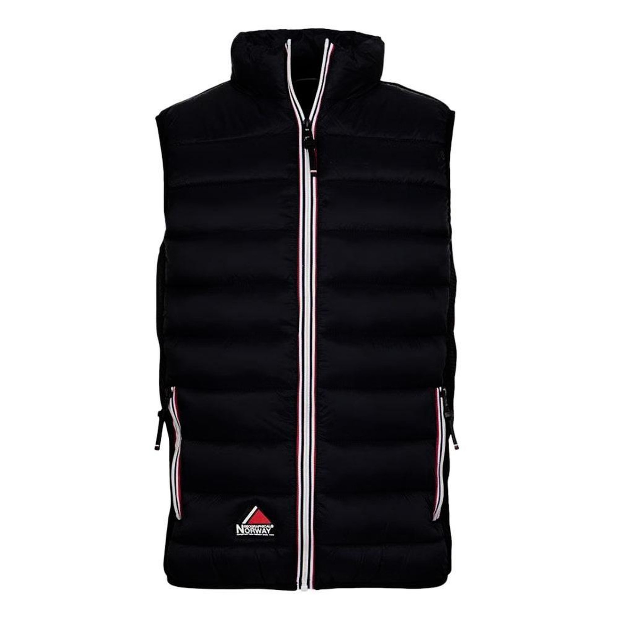 GEOGRAPHICAL NORWAY Doudoune Sans Manches Noire Homme Geographical Norway Vikash. Coloris disponibles : Noir