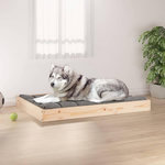 VIDAXL Lit pour chien 101,5x74x9 cm Bois de pin solide