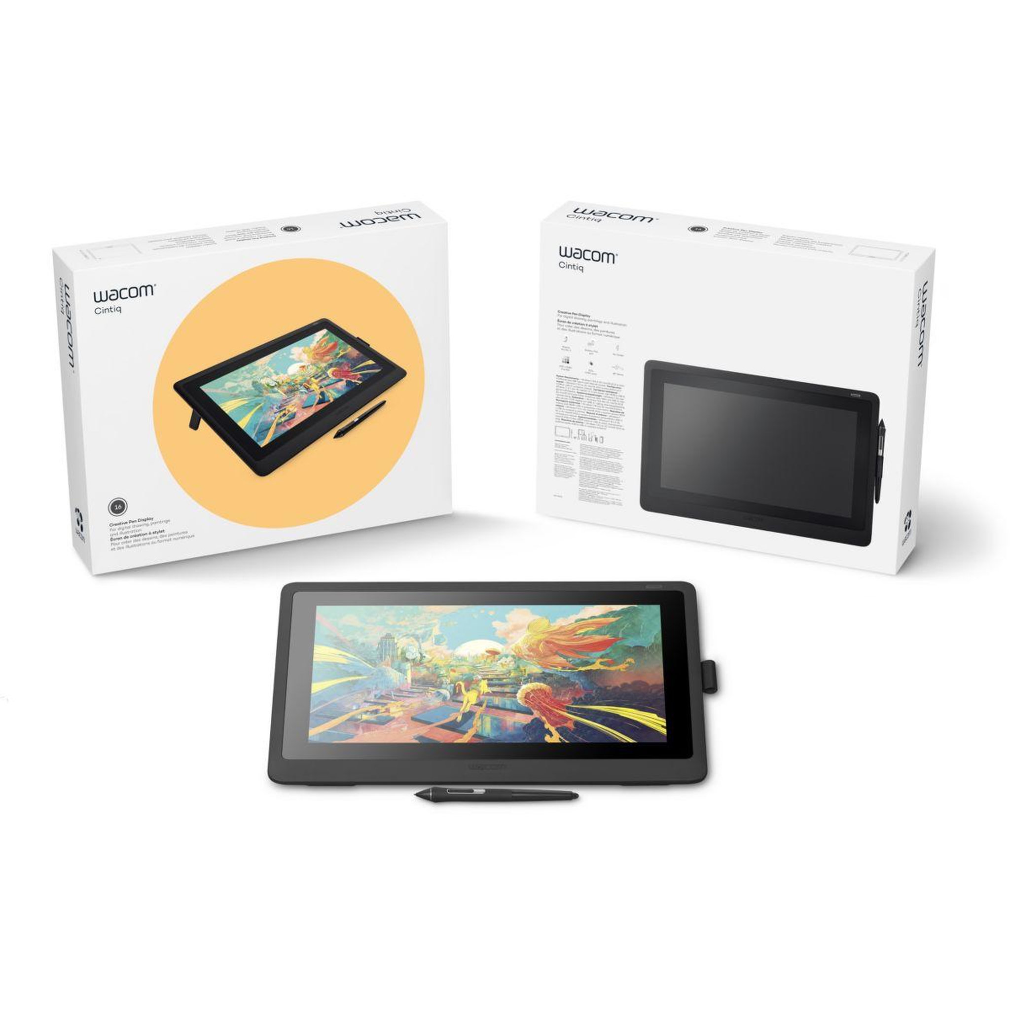 Voir la diapositive 5 : Wacom Tablette graphique CINTIQ 16