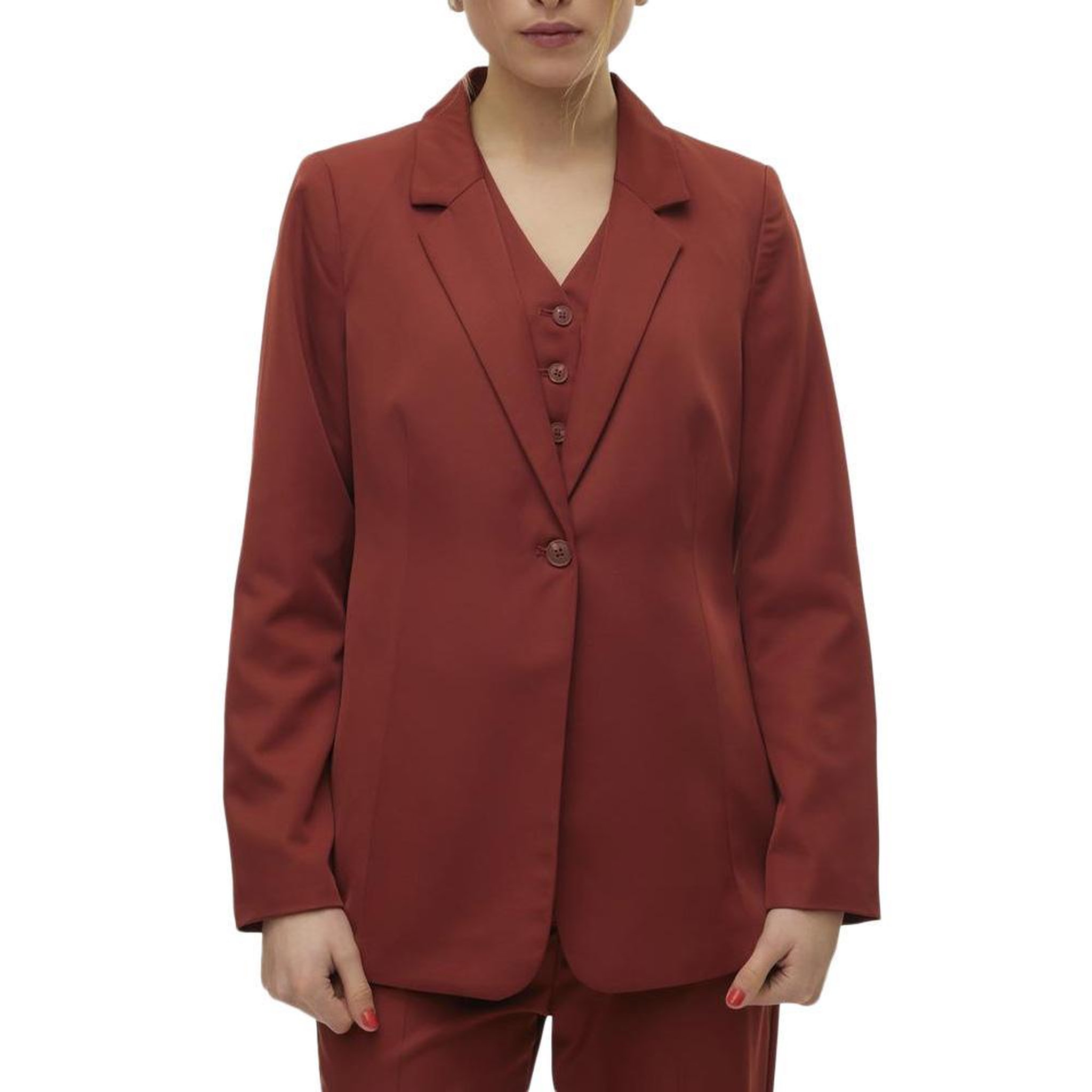 Vero Moda Blazer Orange Femme Vero Moda Tara. Coloris disponibles : Orange