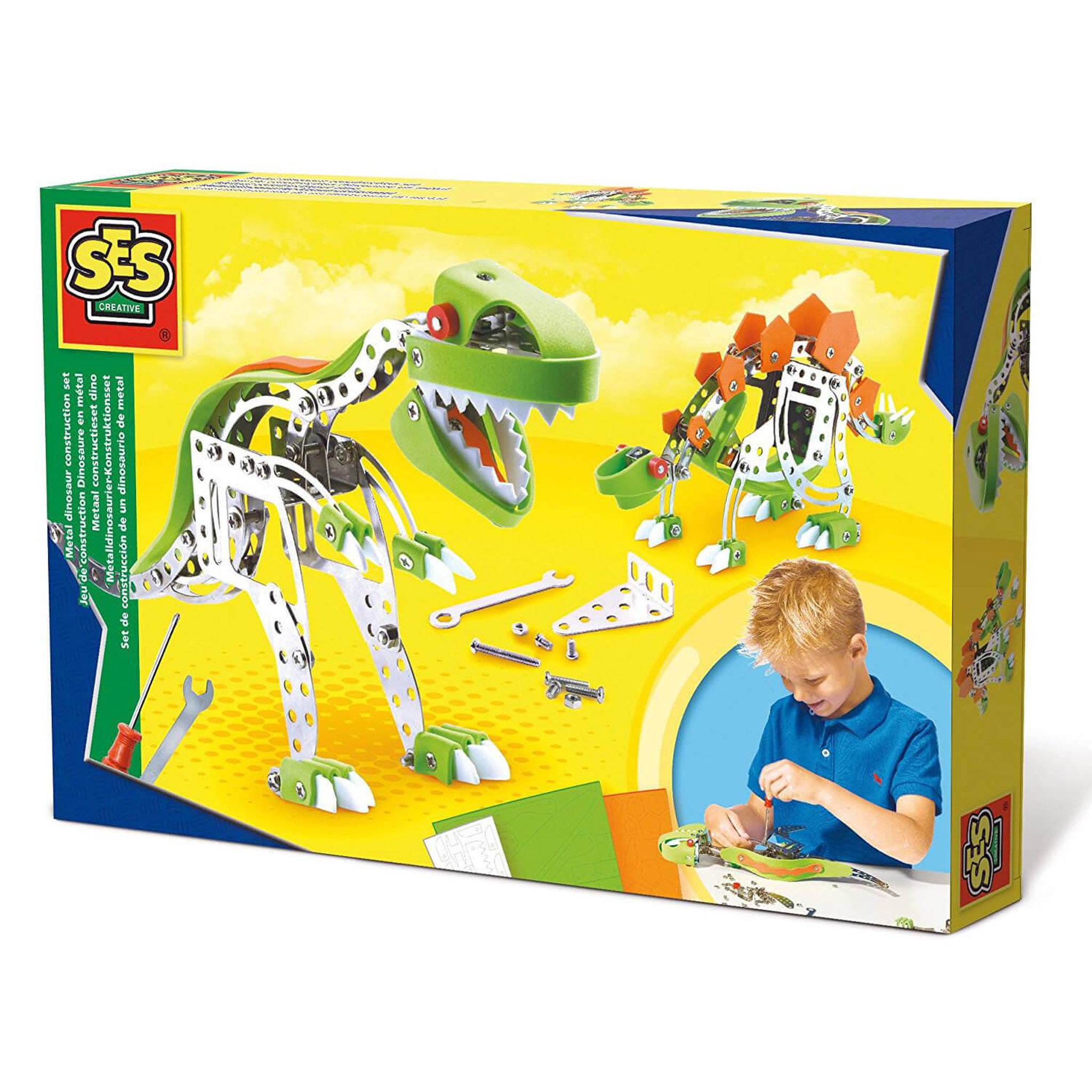 SES Creative Jeu de construction : Dinosaure en métal
