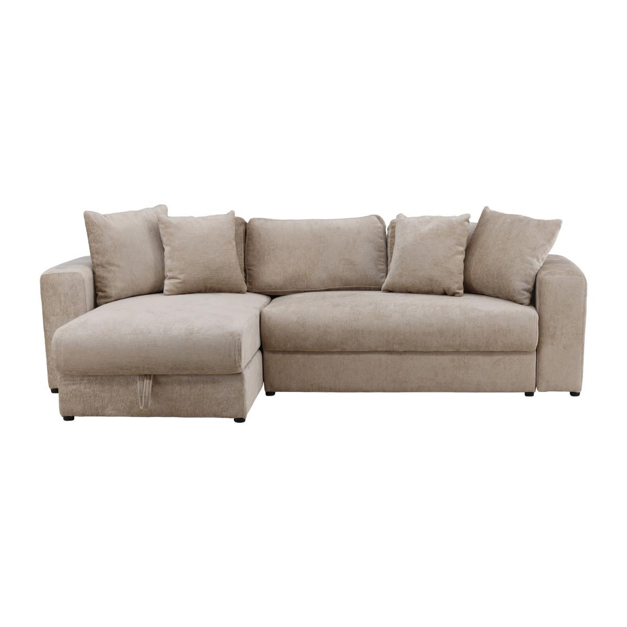 Paris Prix Canapé d'angle convertible  bellman  250cm beige
