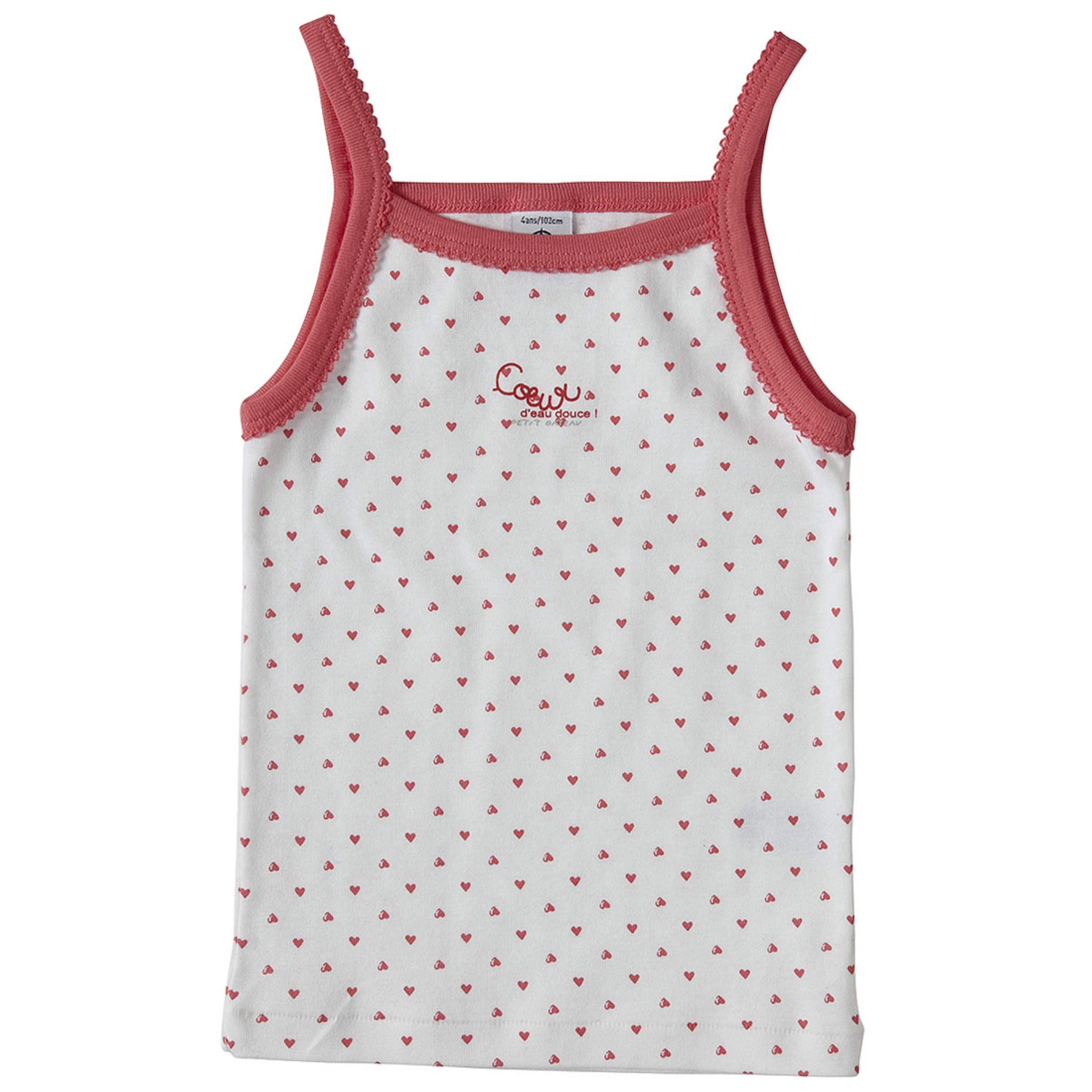 Petit Bateau Débardeur Lot De 2 Garçon - Coton Bio Oeko-Tex
