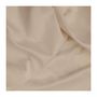 Voir la diapositive 2 : GENERIQUE Parure de lit - 1 housse de couette 220 x 240 cm + 2 taies d'oreiller 60 x 60 cm - Satiné 100% coton - Beige